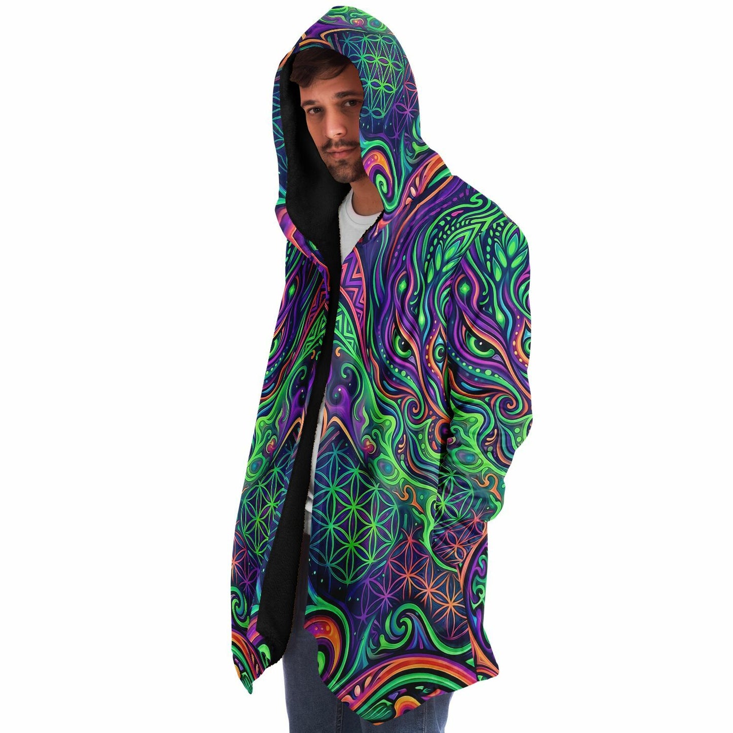 "Etheric Flow" HOODED CLOAK