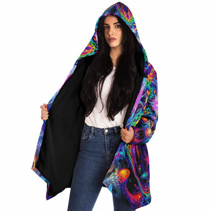 "Nebulizer" HOODED CLOAK