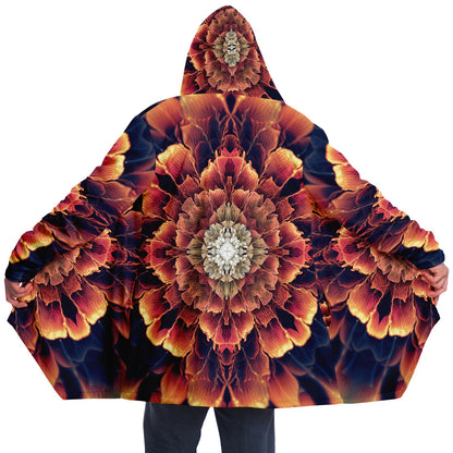 "Mandala Bloom" HOODED CLOAK