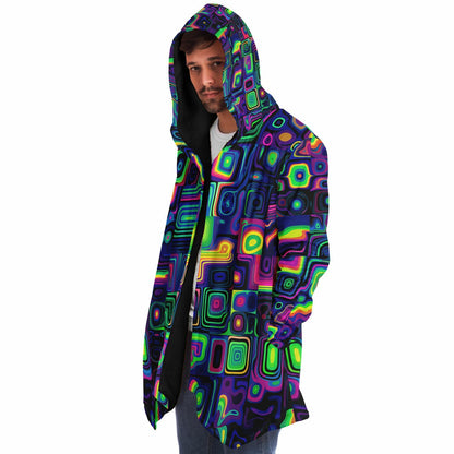 "Purple Delusion" HOODED CLOAK