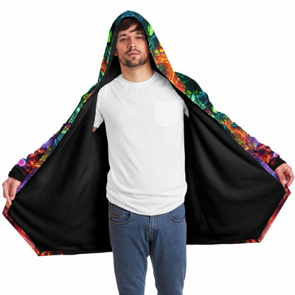 "Mush Dark So Color" HOODED CLOAK