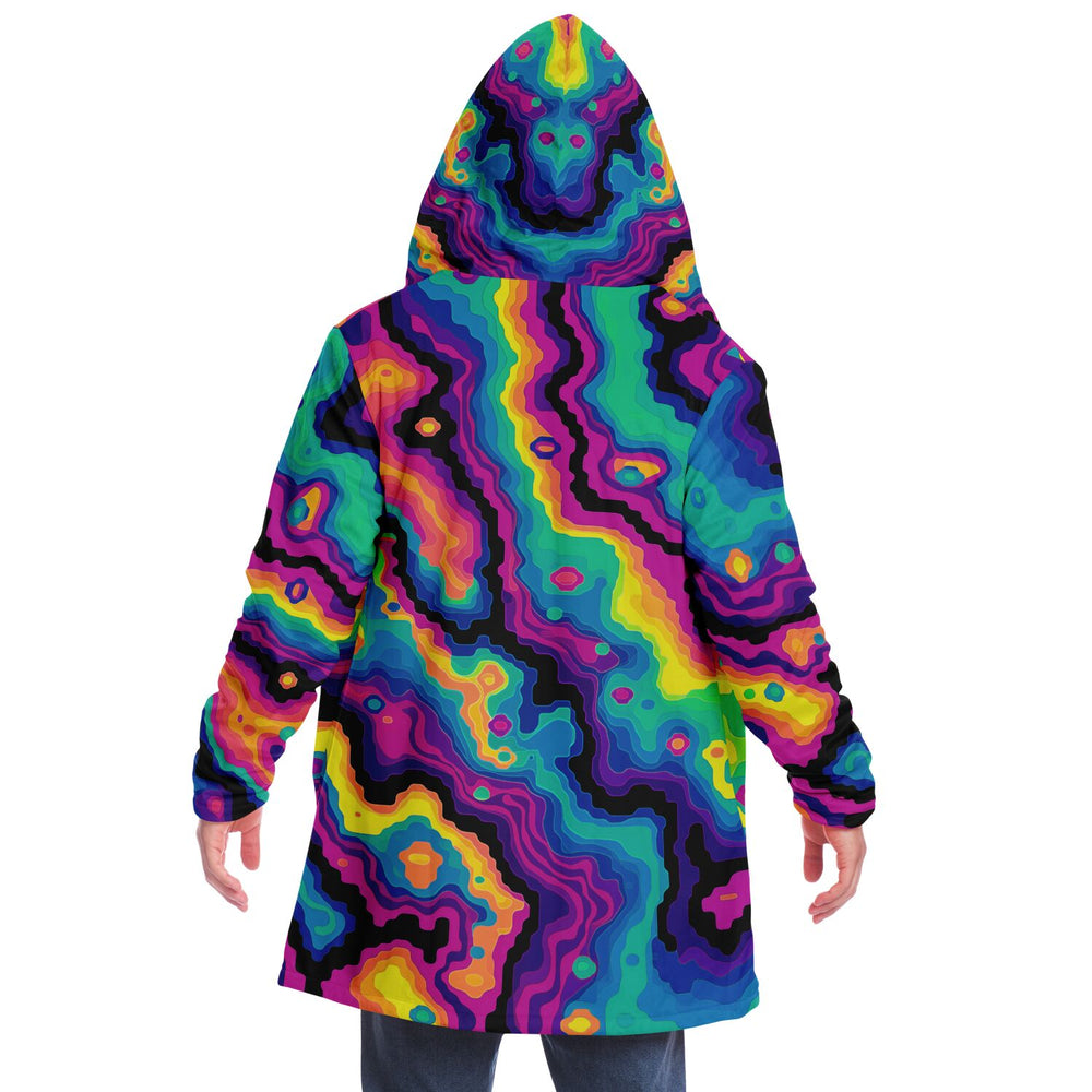 "Digiheat" HOODED CLOAK