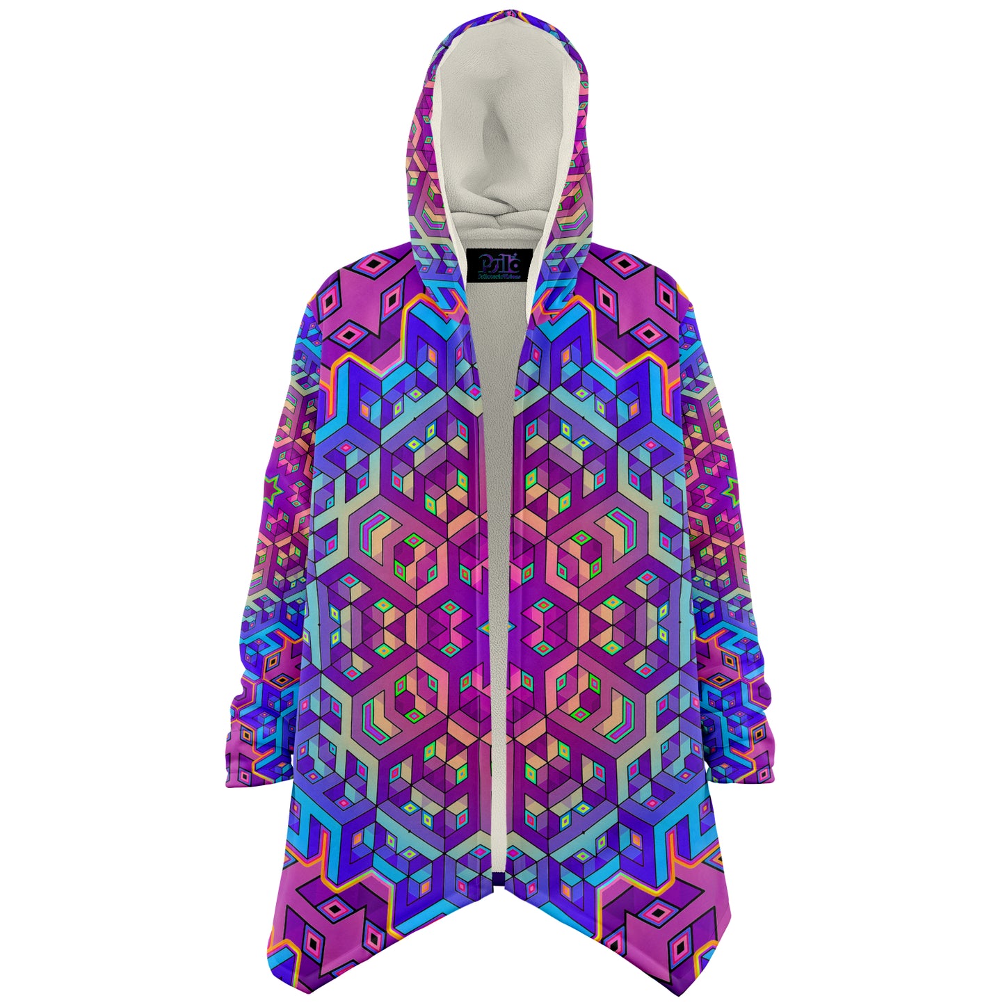 "7th Dimensional Star" (White) HOODED CLOAK