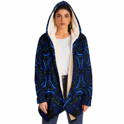 "Liquid Night" HOODED CLOAK