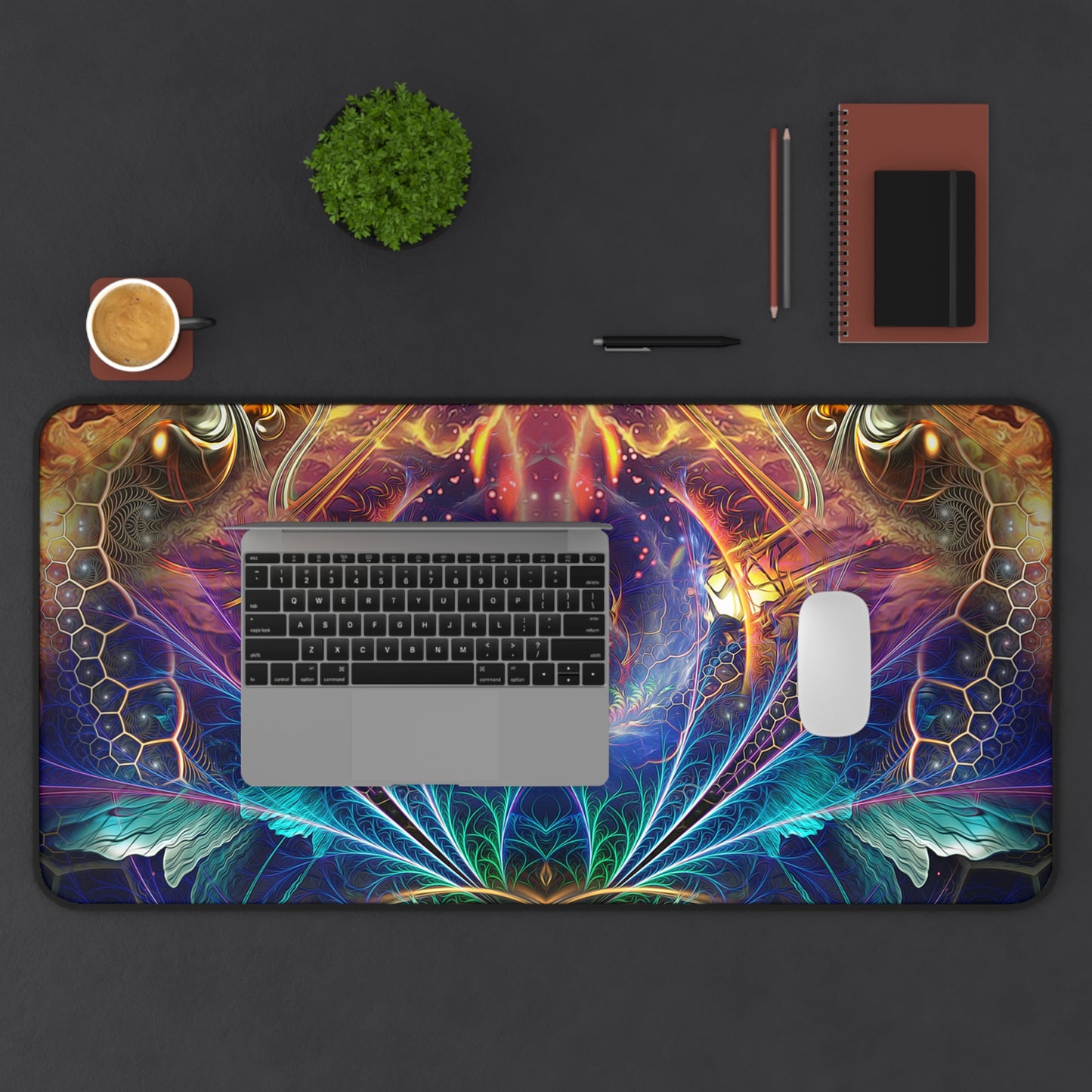 "Source of Creativity" DESK MAT (12x18)(12x22)(15.5x31)