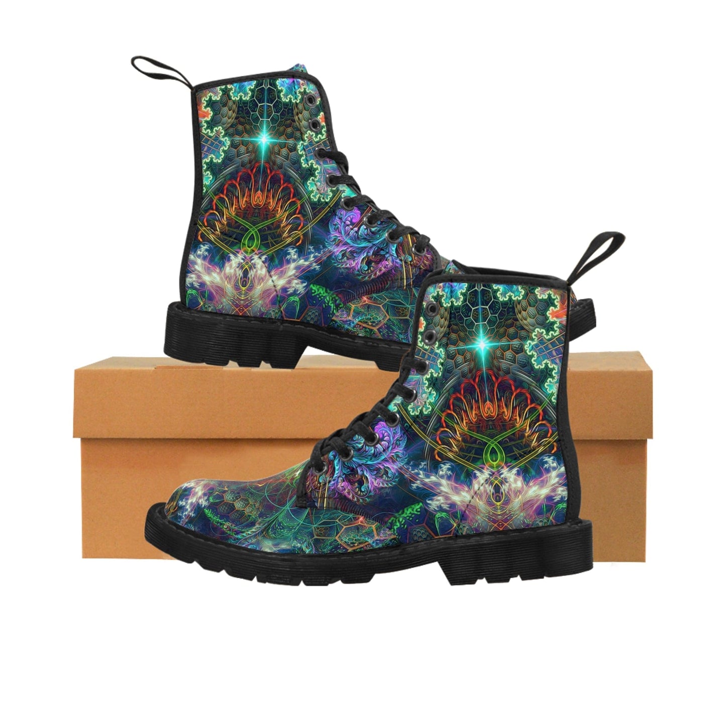 "To Tree or Not to Tree V2" WOMEN'S CANVAS BOOT