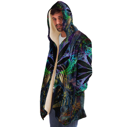 "Heightened Stroll" HOODED CLOAK