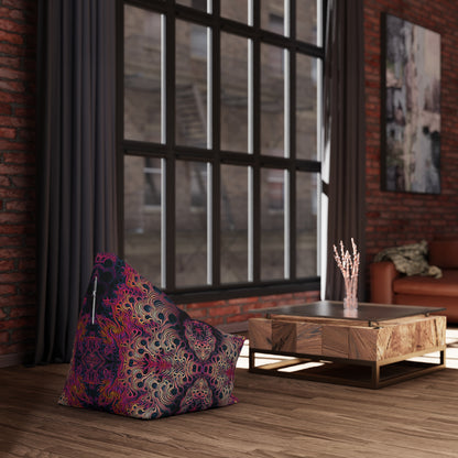 "Fractaleon" BEAN BAG CHAIR COVER