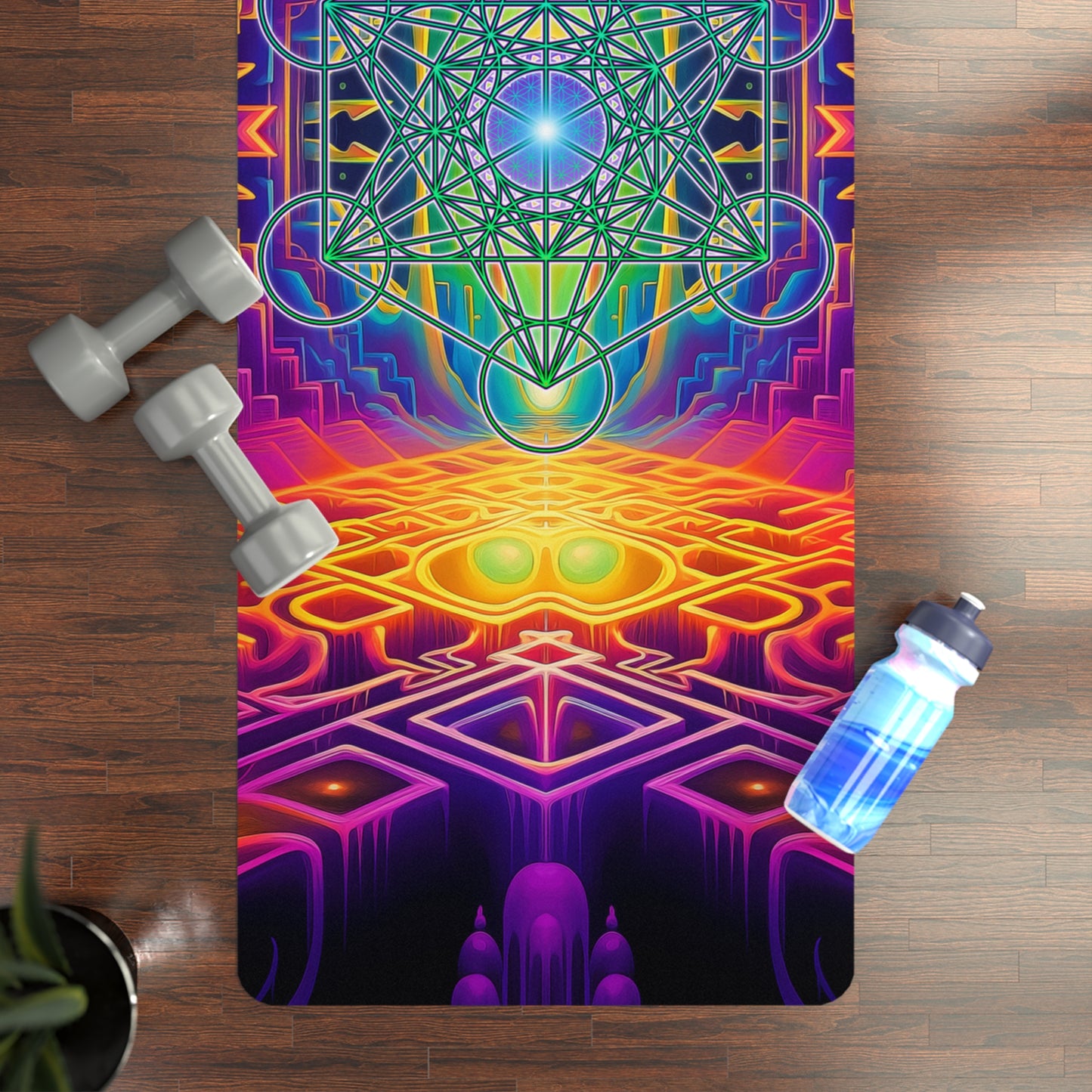 "Focused Thought" YOGA MAT