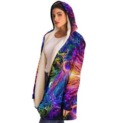 "The Sacred Vine" HOODED CLOAK