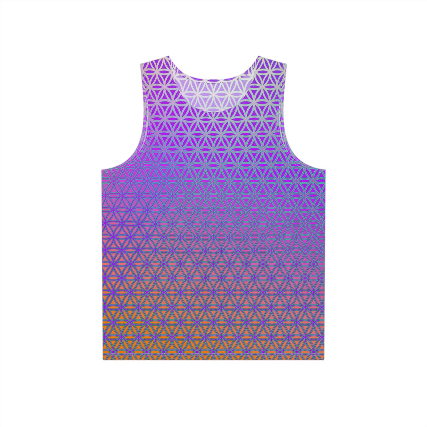 "Flower de Life (Bottom Version)" MEN'S TANK TOP