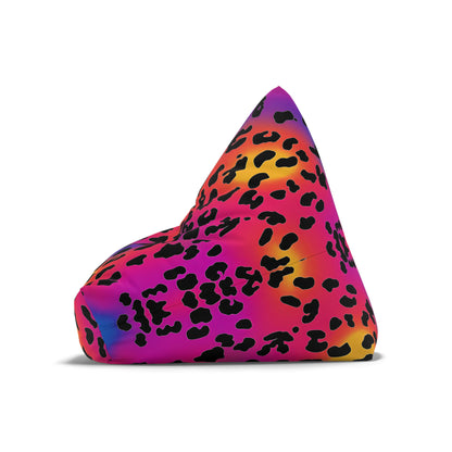 "Rainbow Leopard" BEAN BAG CHAIR COVER