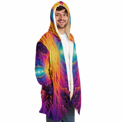 "Maze of Life V3" HOODED CLOAK