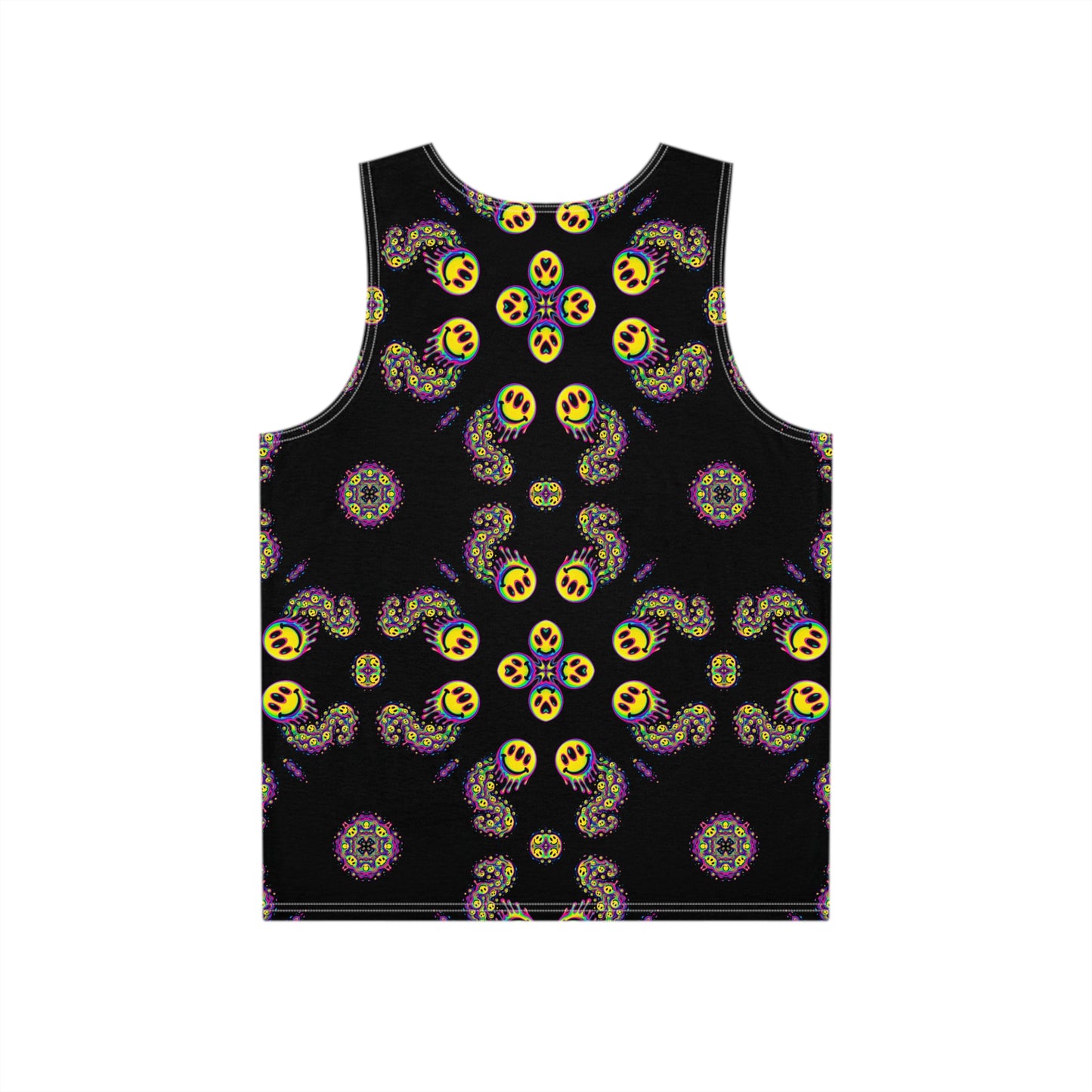 "Alien Smiles Lattice" MEN'S TANK TOP
