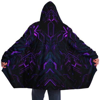 "Alice In Night City" HOODED CLOAK