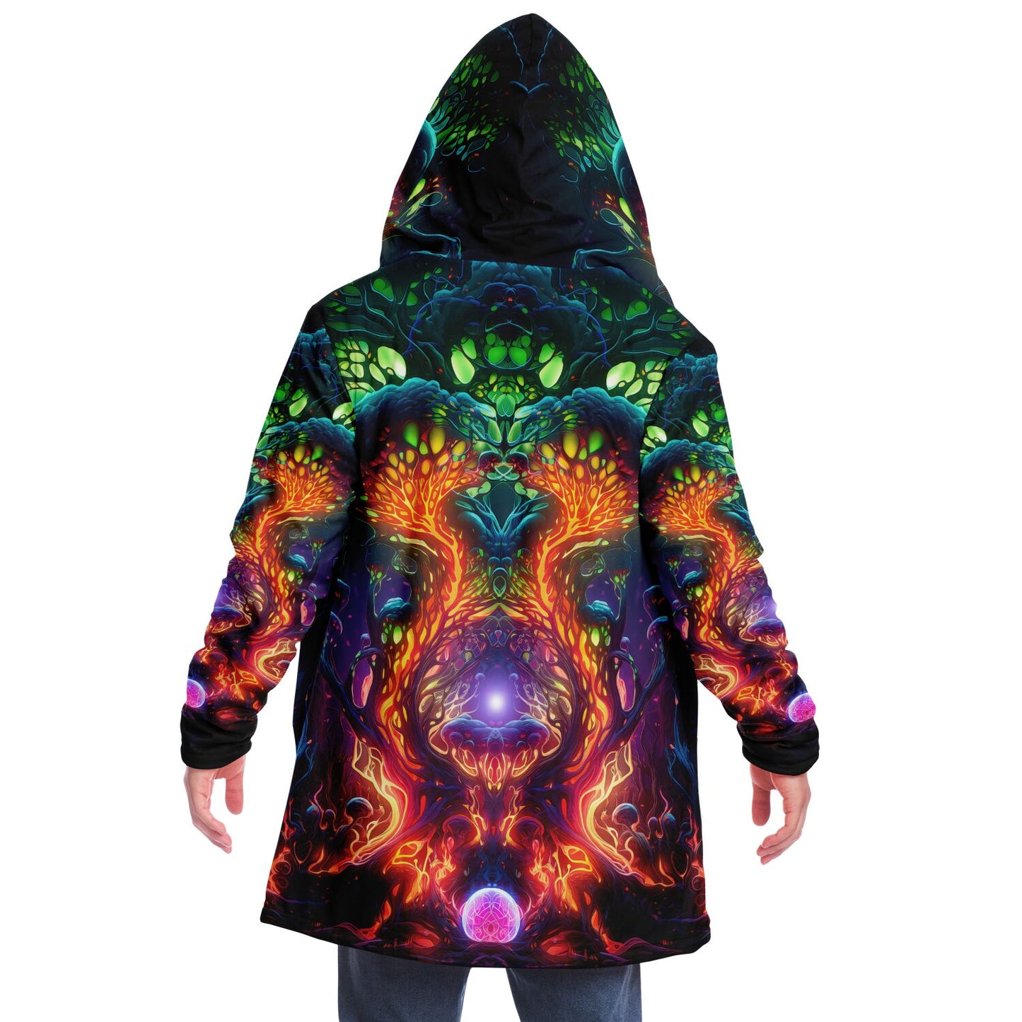 "Mush Dark So Color" HOODED CLOAK copy