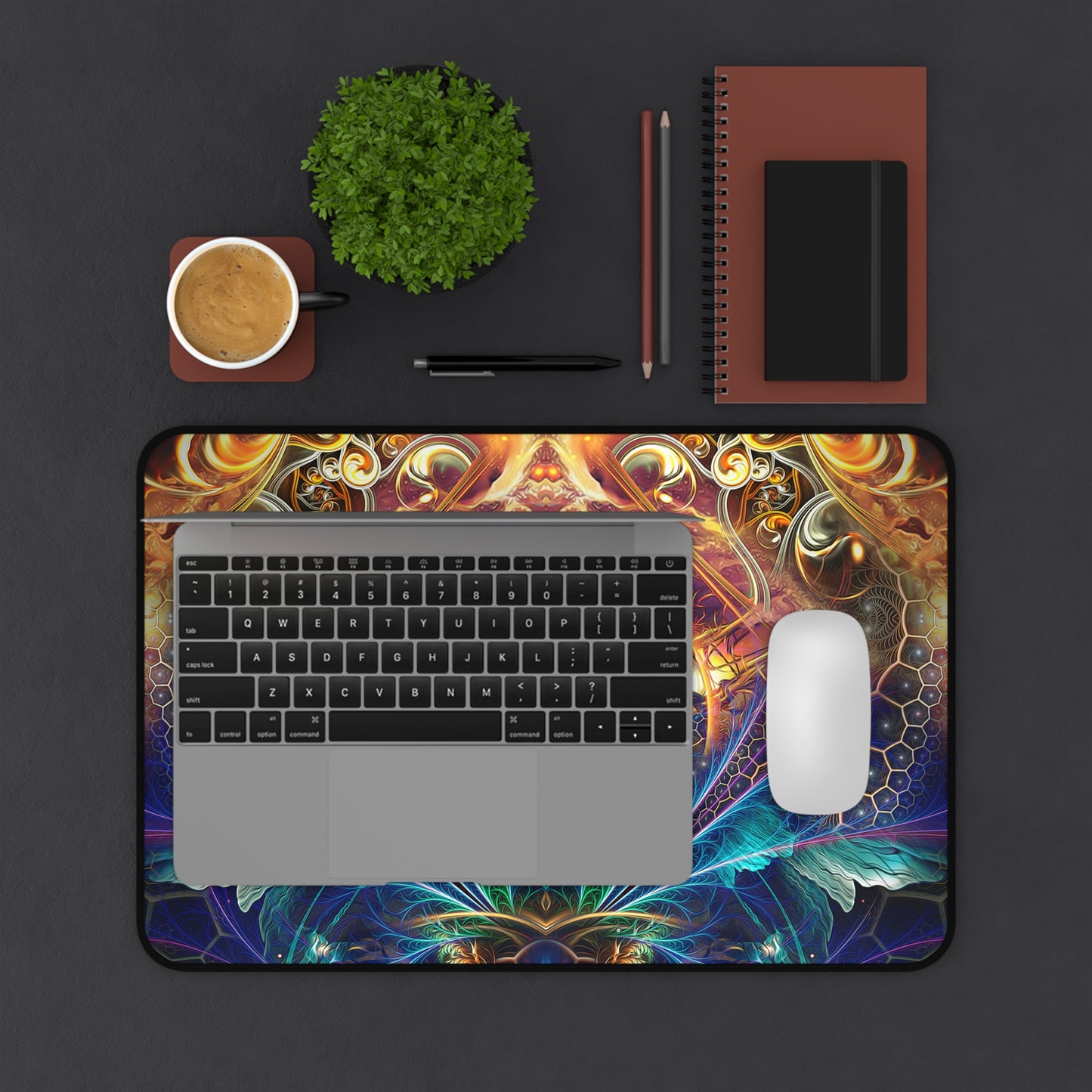 "Source of Creativity" DESK MAT (12x18)(12x22)(15.5x31)