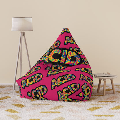 "ACID Pattern Pink" BEAN BAG CHAIR COVER