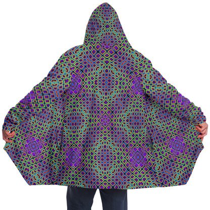 "Cymatic Surge" HOODED CLOAK