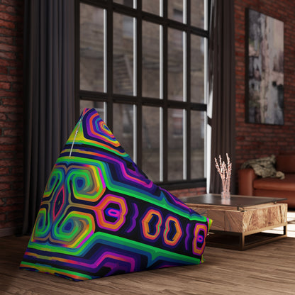 "Tripnotist Split" BEAN BAG CHAIR COVER