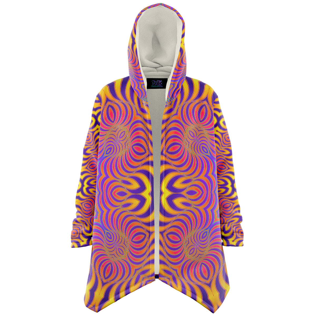 "Primordial Swirl" HOODED CLOAK