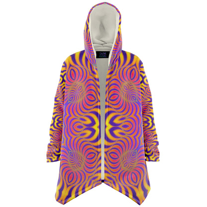 "Primordial Swirl" HOODED CLOAK