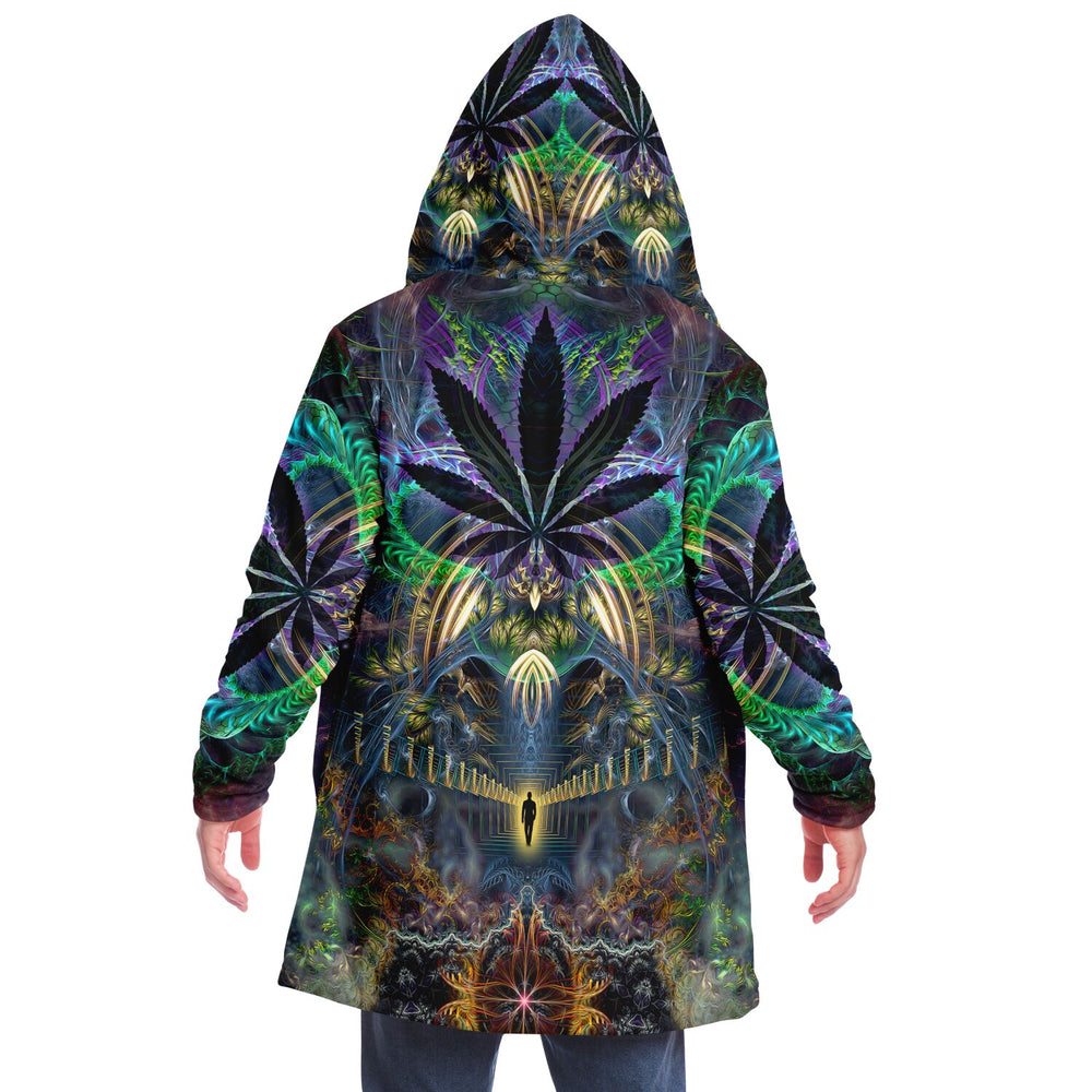 "Heightened Stroll" HOODED CLOAK