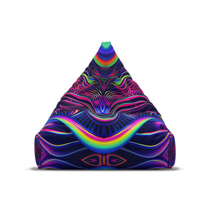 "The Neon Effect" BEAN BAG CHAIR COVER