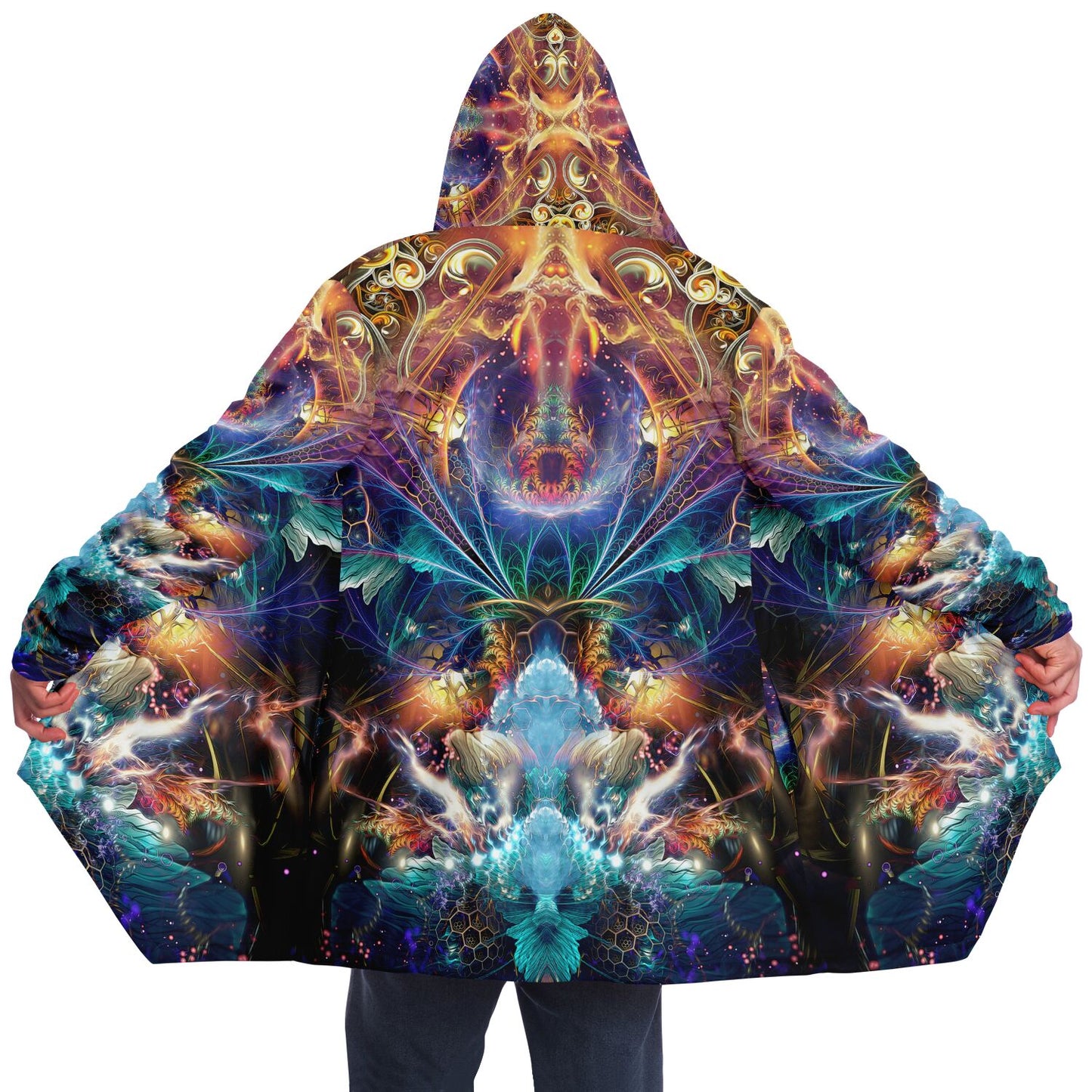 "Source of Creativity" HOODED CLOAK