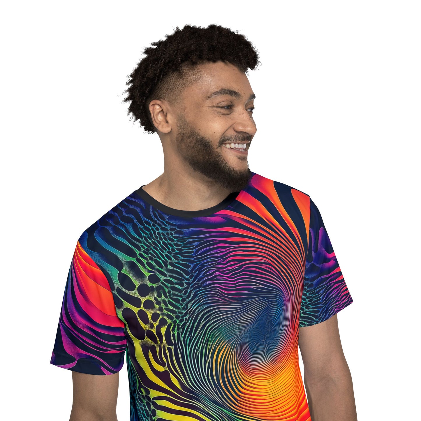 "Cosmic Fingerprint" (MEN'S) SPORT TEE