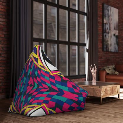 "All Seeing Checkers" BEAN BAG CHAIR COVER