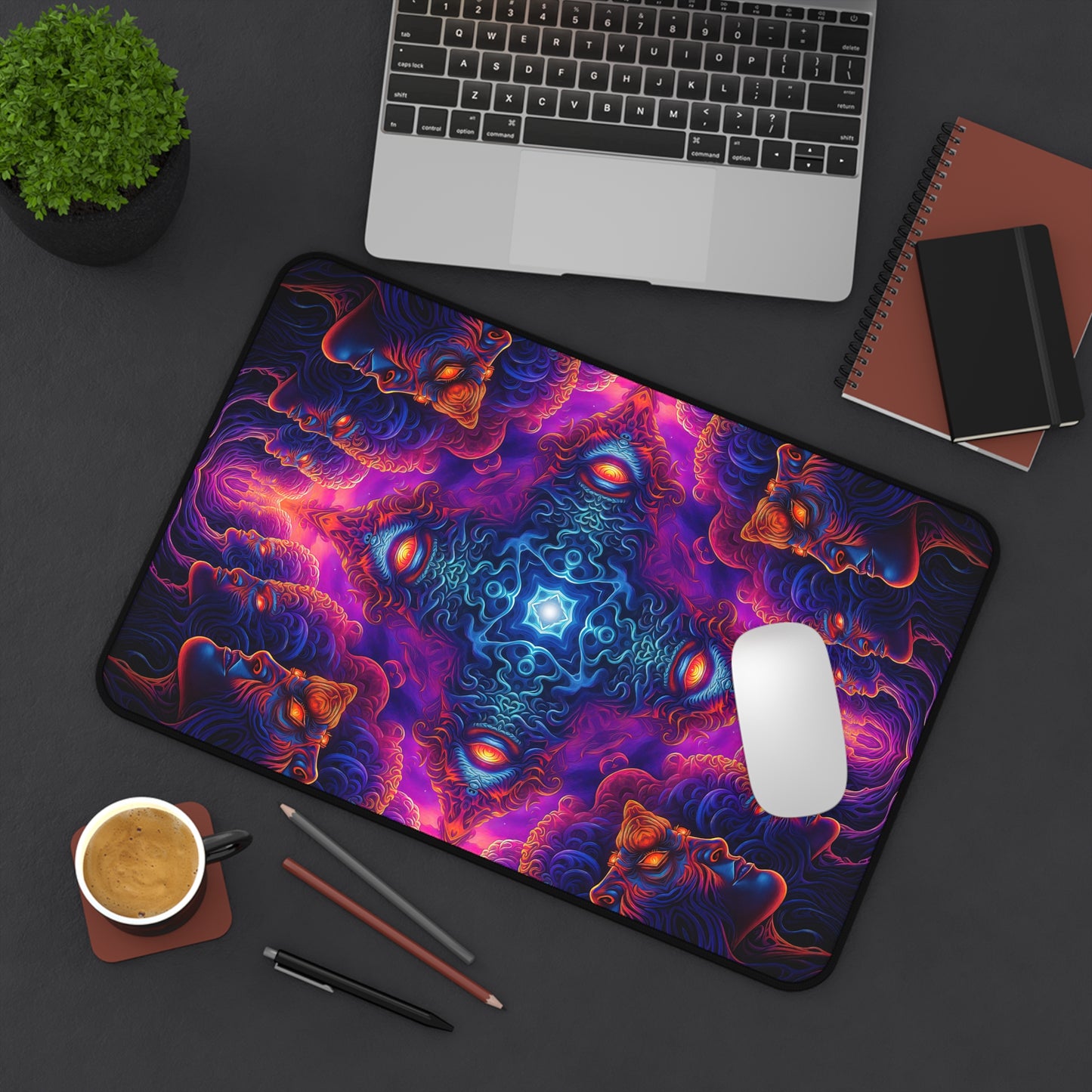 "The Watchers Square" DESK MAT (12x18)(12x22)(15.5x31)