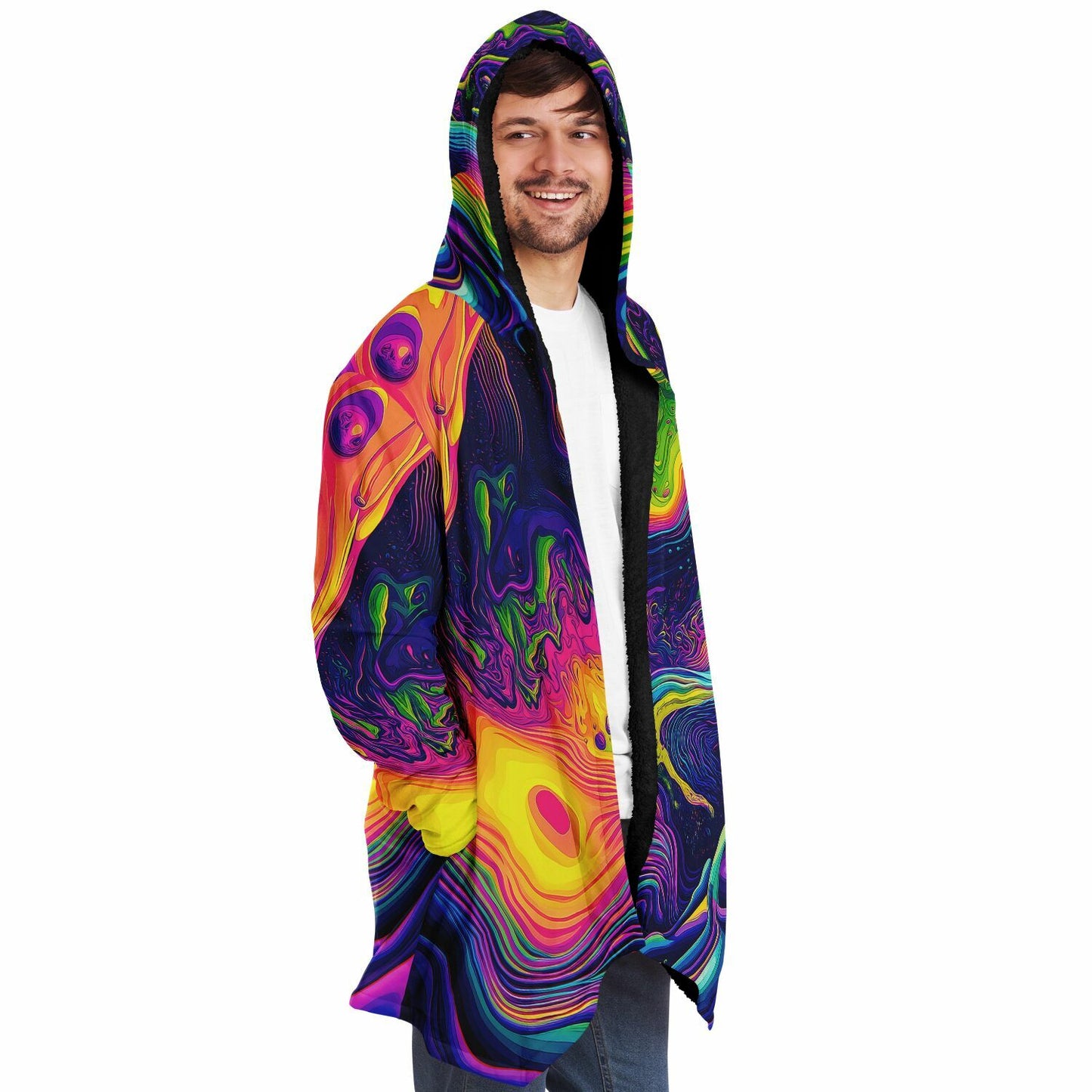 "Dimension 1111" HOODED CLOAK