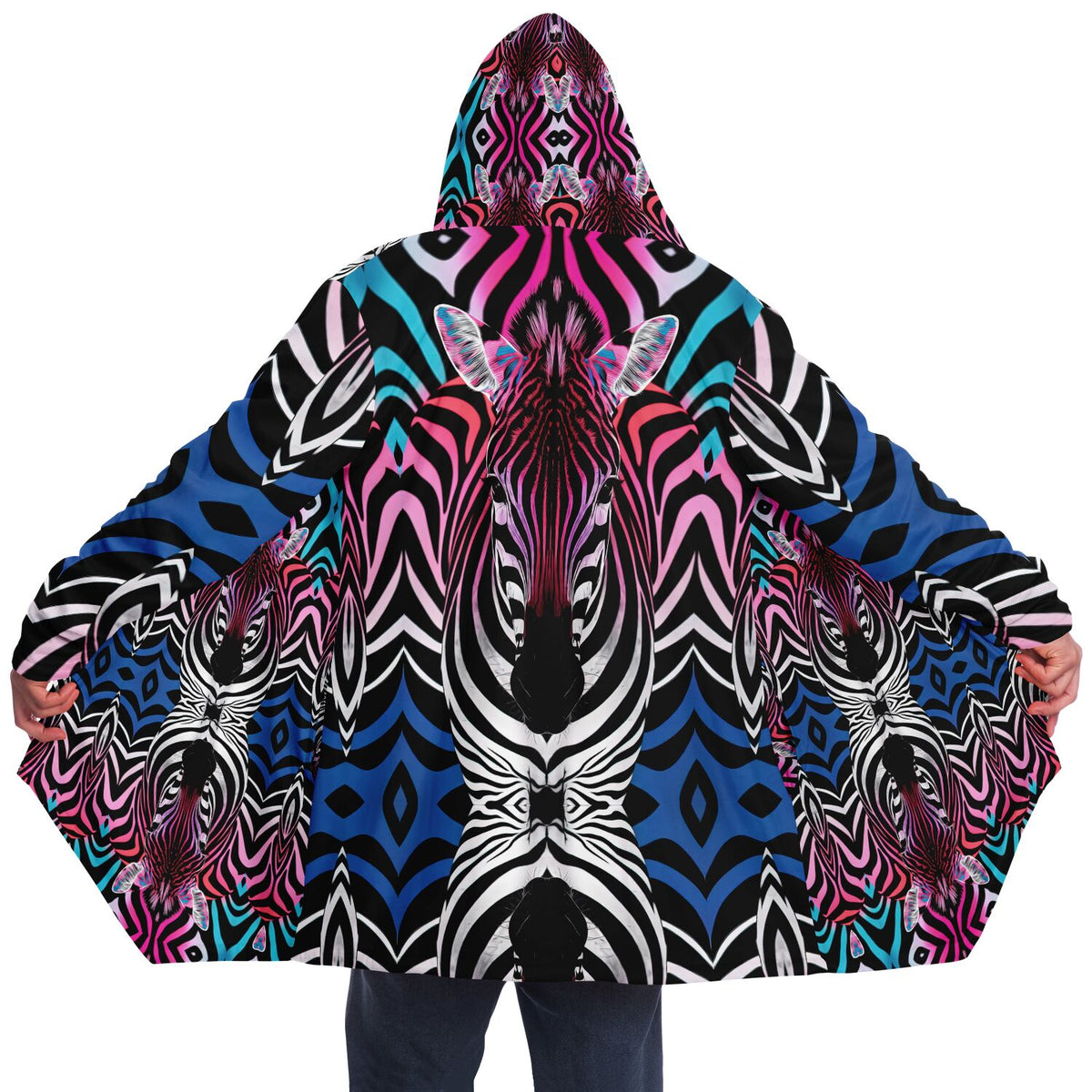 "Psybra" HOODED CLOAK
