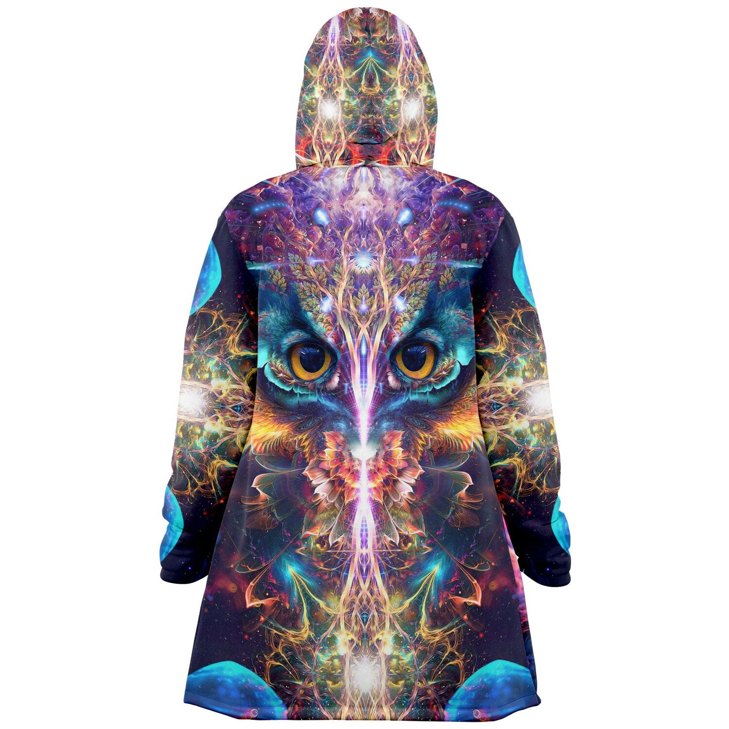 "Peekaboo" HOODED CLOAK (Black)