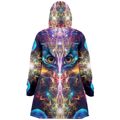 "Peekaboo" HOODED CLOAK (Black)