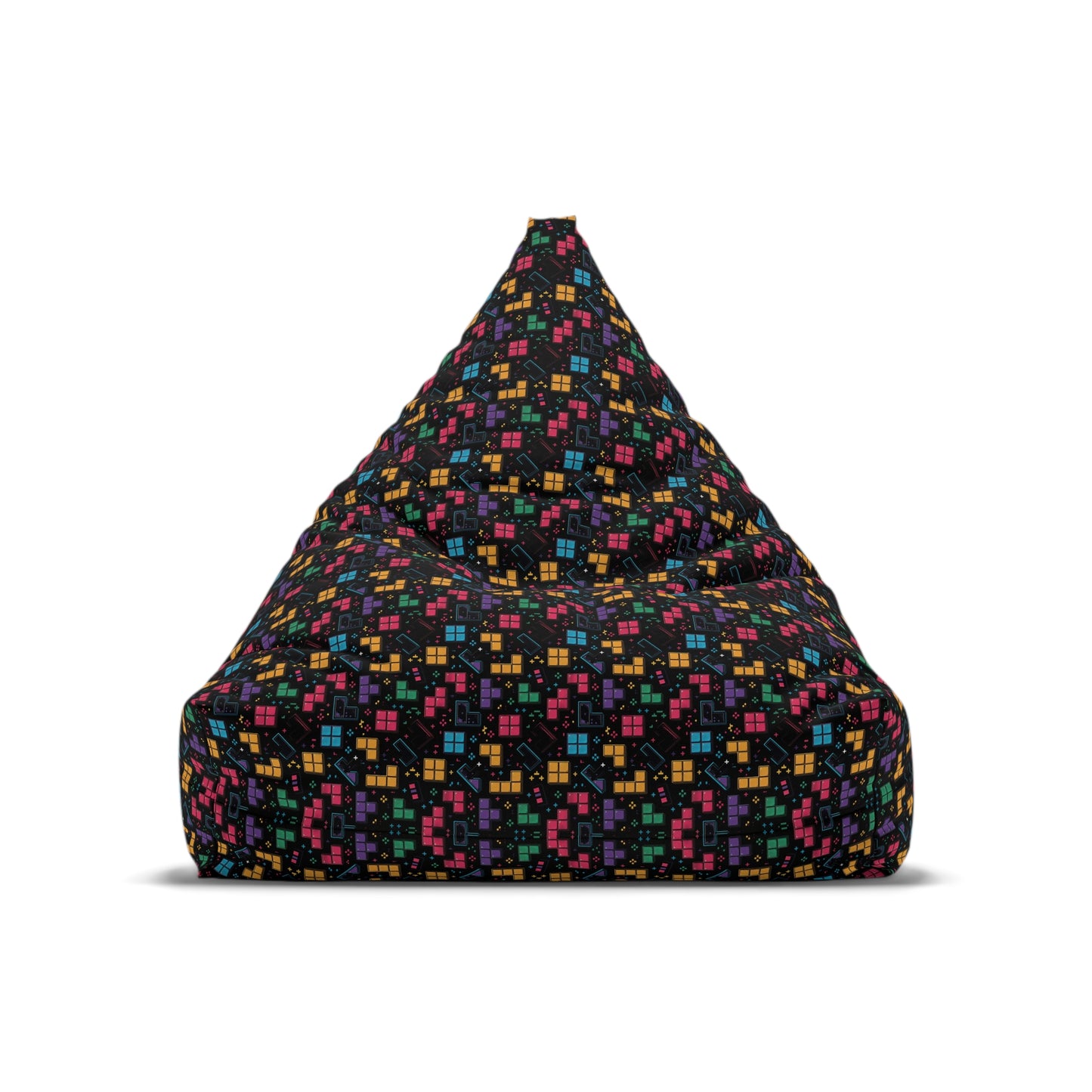 "Tetris Pattern" BEAN BAG CHAIR COVER