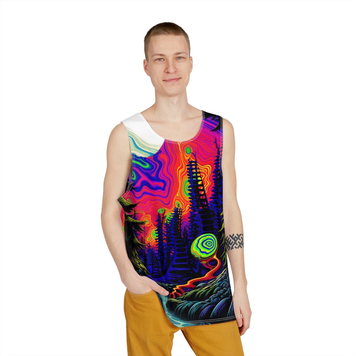"Mushy Night" MEN'S TANK TOP