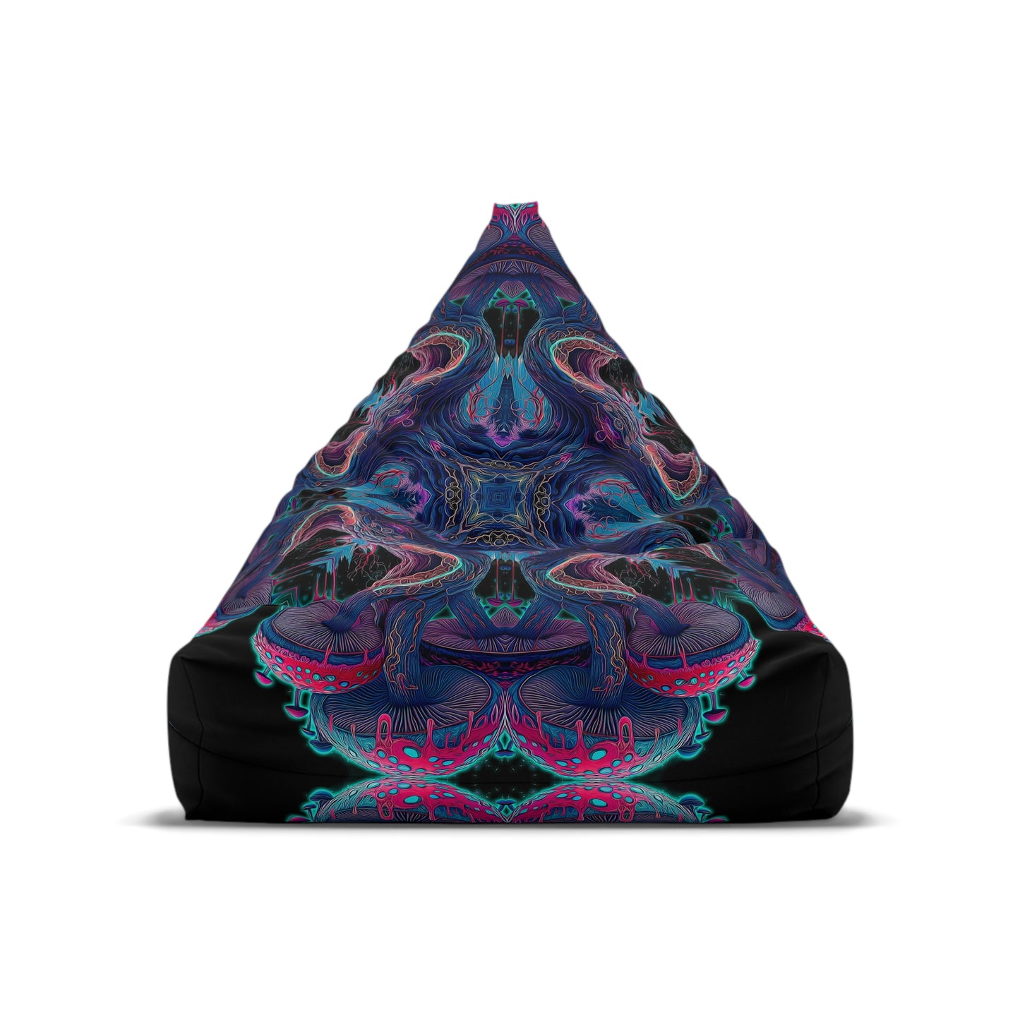 "Mushroom Tree Mandala" BEAN BAG CHAIR COVER