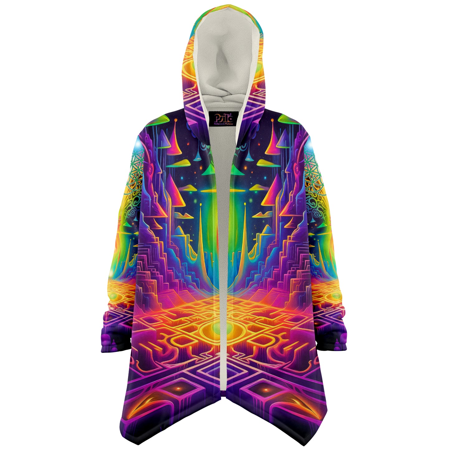 "Maze of Life" HOODED CLOAK