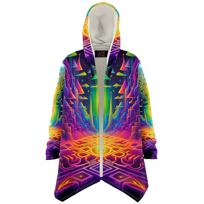 "Maze of Life" HOODED CLOAK