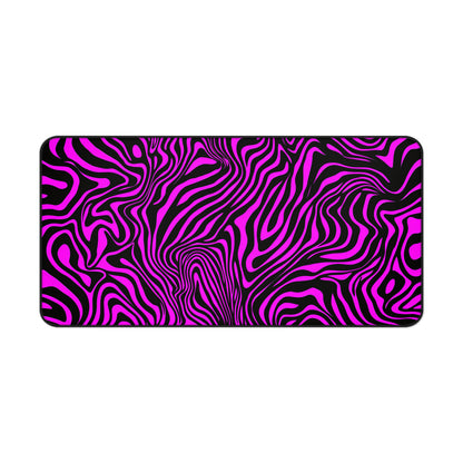 "Pink Zebra" DESK MAT (12x18)(12x22)(15.5x31)
