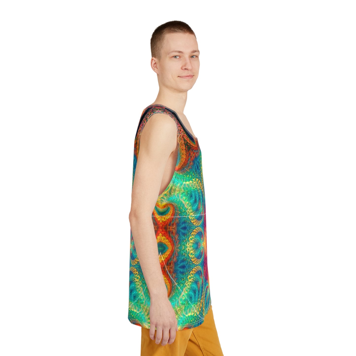 "Free Your Mind Fibonacci" MEN'S TANK TOP