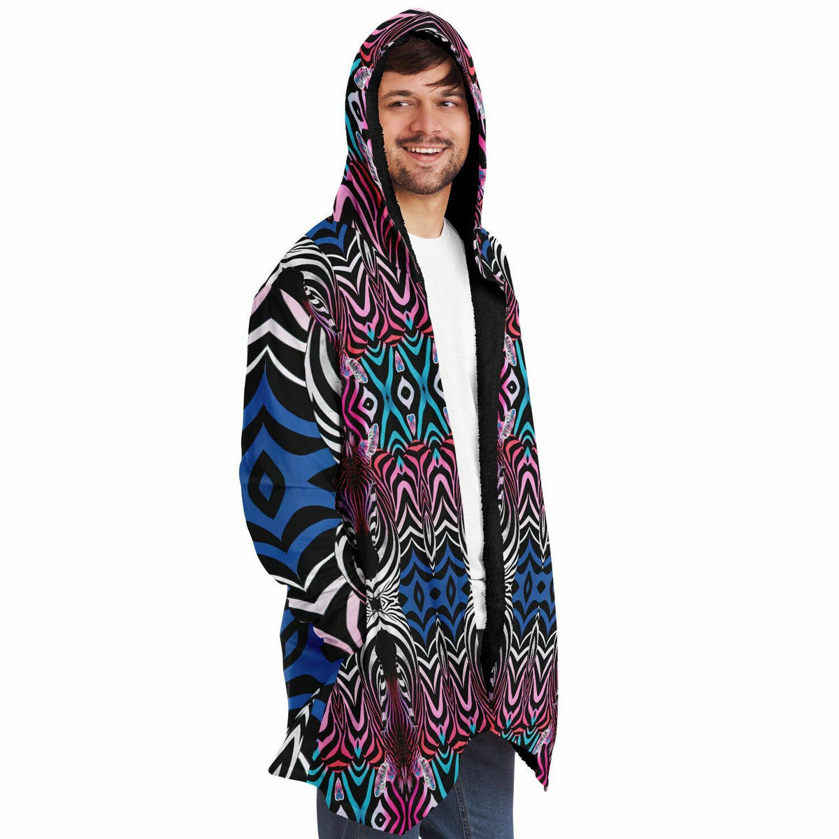 "Psybra" HOODED CLOAK