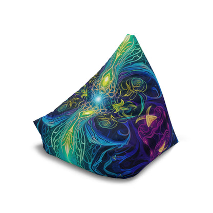 "Orchidious Flip" BEAN BAG CHAIR COVER