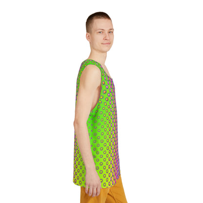 "Morphing Cycles Yellow" MEN'S TANK TOP
