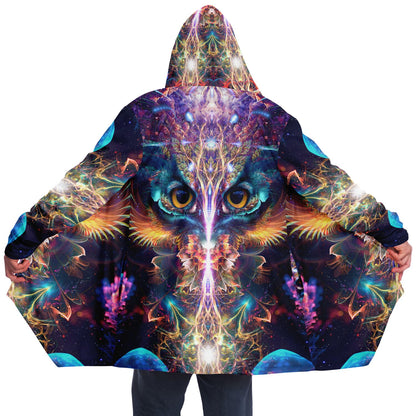 "Peekaboo" HOODED CLOAK (Black)