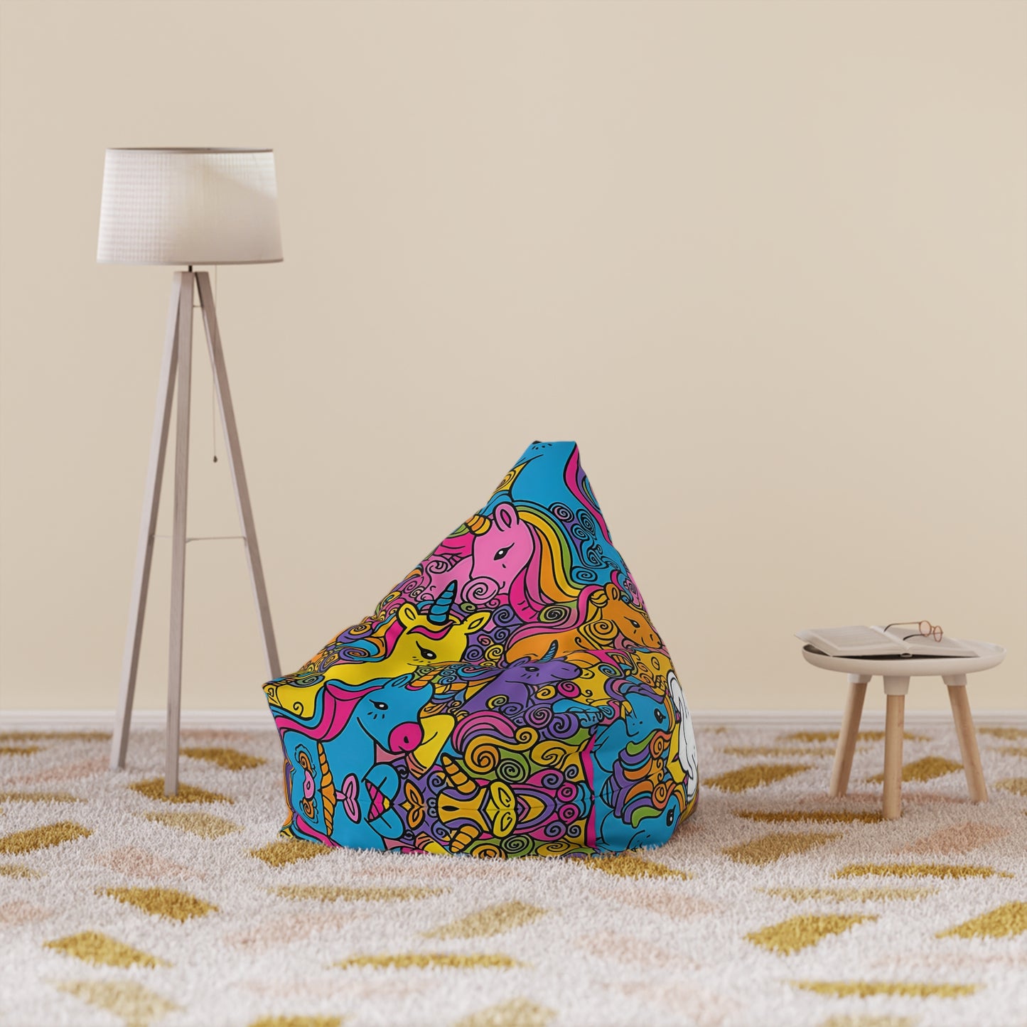 "Because Unicorns" BEAN BAG CHAIR COVER