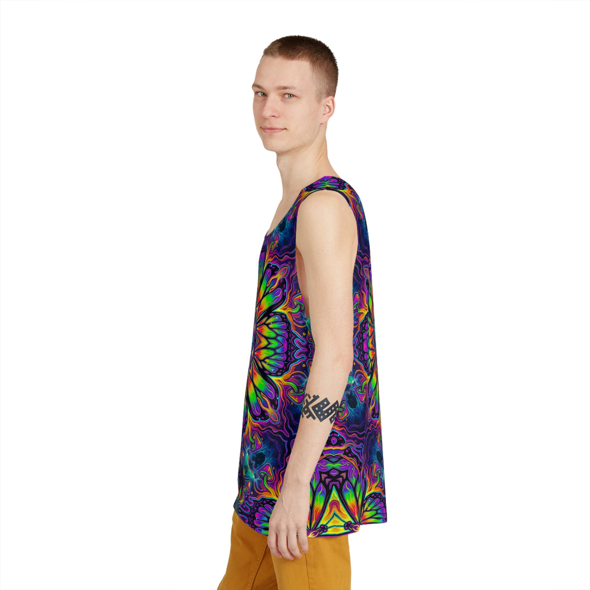 "Fitteryflowerby" MEN'S TANK TOP