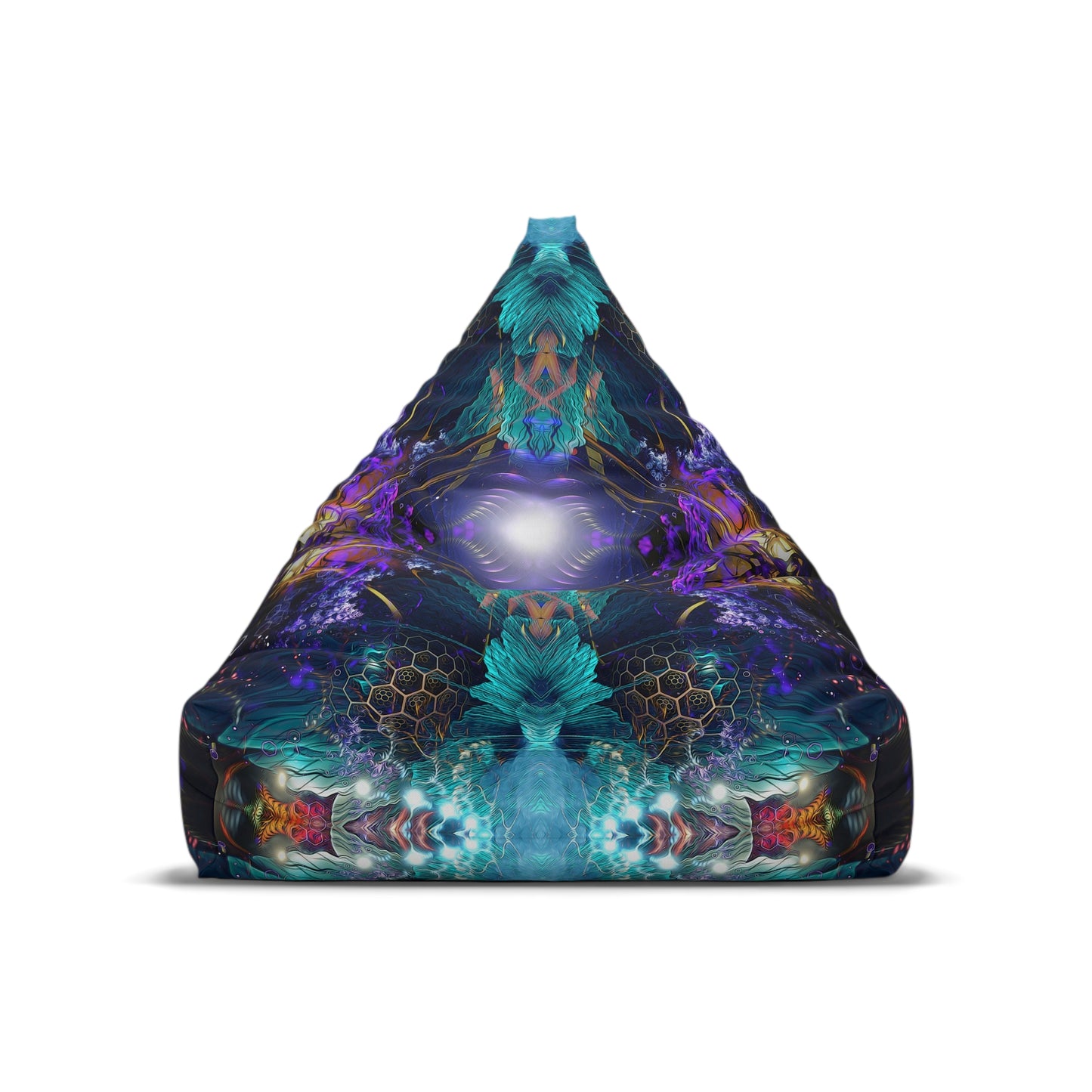 "Source of Creativity Flip" BEAN BAG CHAIR COVER